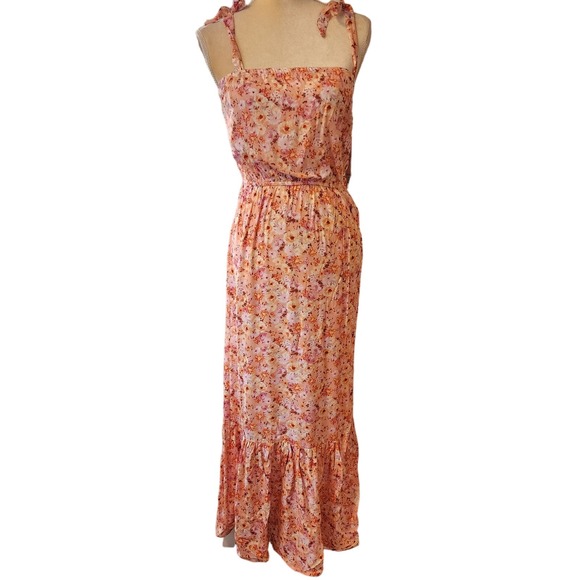 Kingston Grey Women's Floral Day Maxi Sun Dress Size Small - Picture 3 of 8